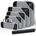 Pack of 6 Compression Packing Cube Traveling Storage Bags