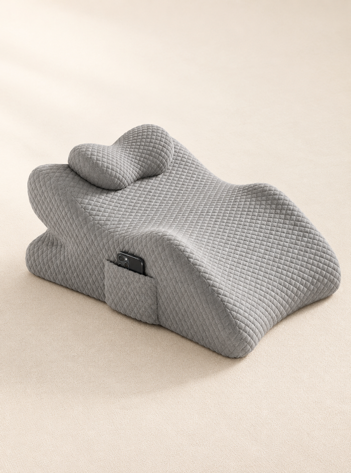 Contoured Ergonomic Memory Cotton Wedge Pillow