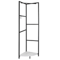 Corner Entryway Freestanding Hall Tree Coat Rack