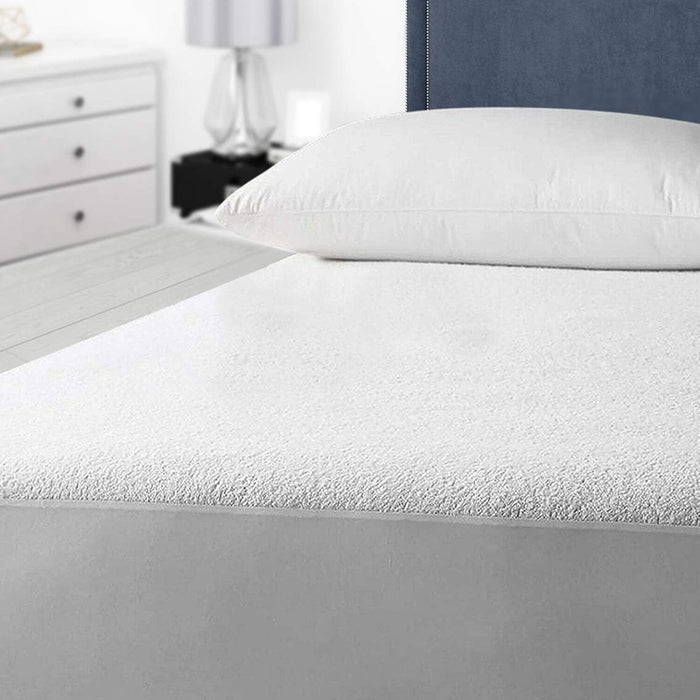 Fully Fitted Non-Woven Cotton Waterproof Mattress Protector Breathable Bed Cover
