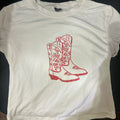 Cowboy Boots Baby Tee