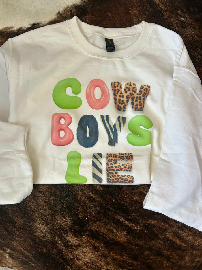Cowboys Lie Crewneck