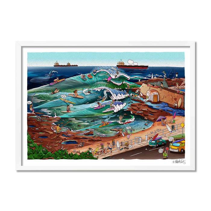 Fine Art Print / A1 (594 x 841mm) Most Popular Size / White