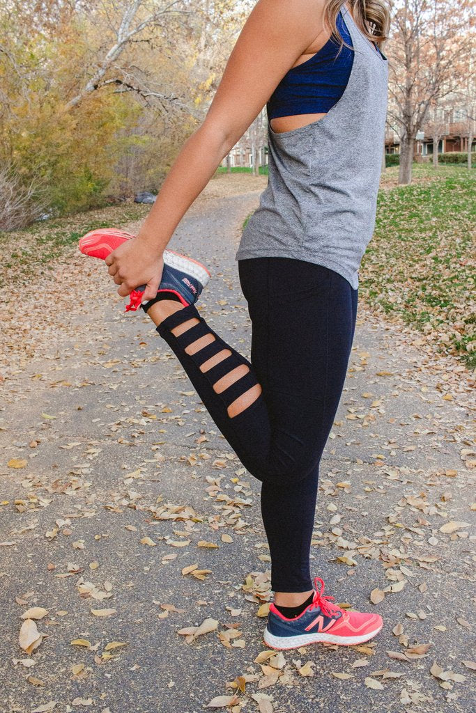 Cut Out Legging (Final Few - XS, S, M, & 3XL)