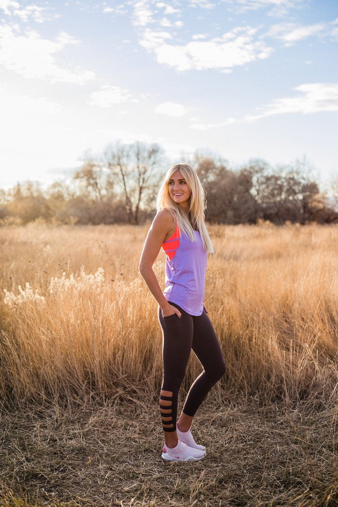 Cut Out Legging (Final Few - XS, S, M, & 3XL)