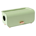 Desktop Cable Management Box Cord Protector and Organizer- Green