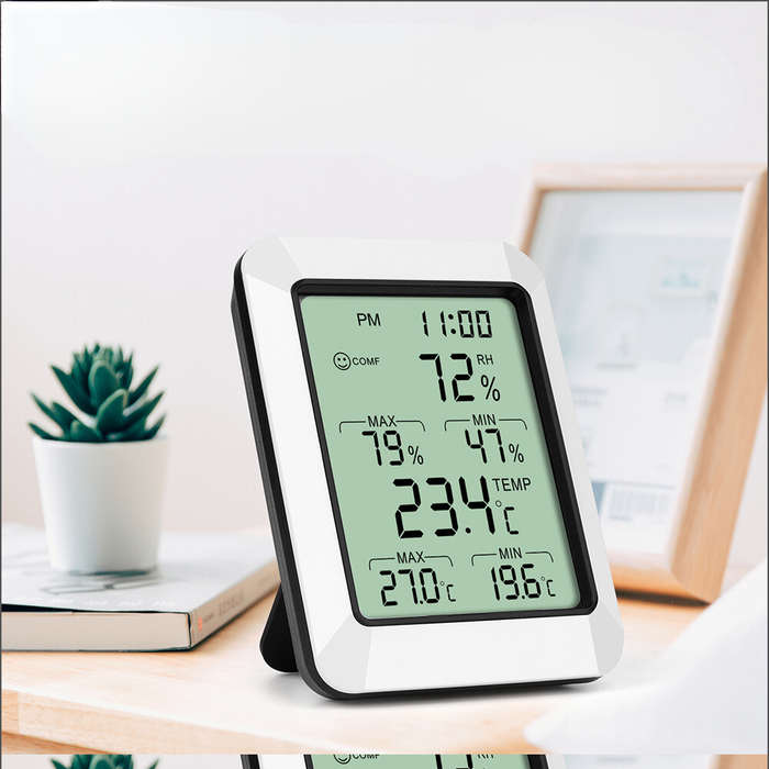 2024 Digital LCD Humidity Meter Indoor Hygrometer Thermometer Temperature NEW