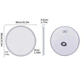 Dimmable and Anti-fog Touch Screen LED Light Mirror