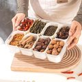 8-Grid Divided Serving Tray Storage Box