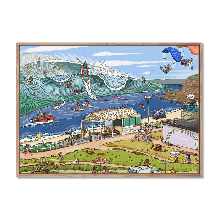 Canvas / A1 (594 x 841mm) Most Popular size / Oak