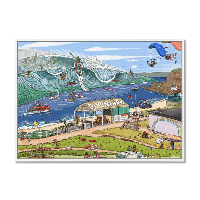 Canvas / A1 (594 x 841mm) Most Popular size / White