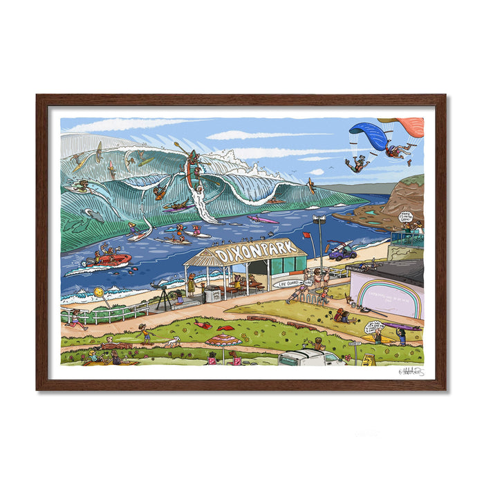 Fine Art / A1 (594 x 841mm) Most Popular size / Walnut