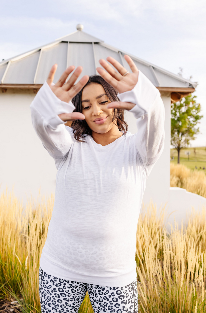 Dolman Comfort Top in White - XXL & 3XL (Final Sale)