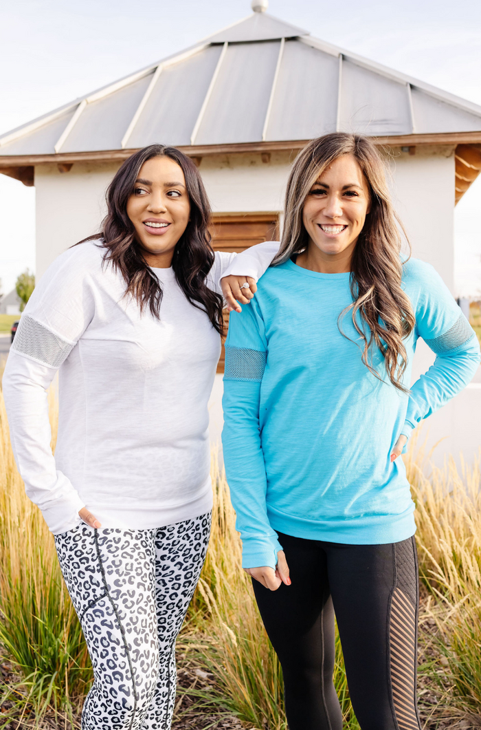Dolman Comfort Top in White - XXL & 3XL (Final Sale)