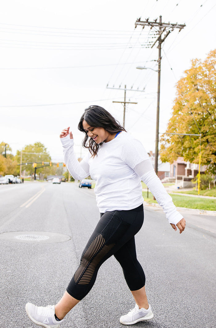 Dolman Comfort Top in White - XXL & 3XL (Final Sale)