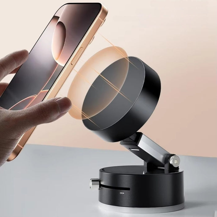 Double Sided Suction Cup Foldable Magnetic Phone Holder