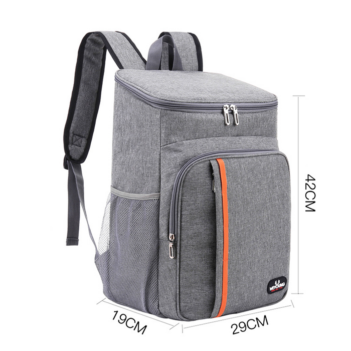 20L Durable Waterproof Cooler Insulated Case Camping Oxford Backpacks Icebox