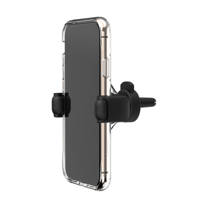 EFM 15W Wireless Car Vent Mount ChargerWith 18W Car Charger - Graphite