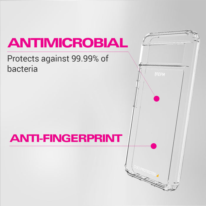 EFM Alta Case Armour with D3O BIO for Google Pixel 8 | 8 Pro – Clear