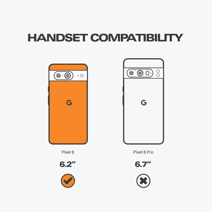 EFM Alta Case Armour with D3O BIO for Google Pixel 8 | 8 Pro – Clear