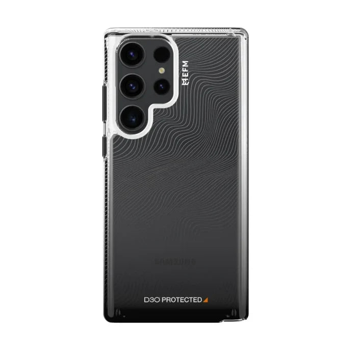 Samsung Galaxy S23 Ultra / Black Transparent