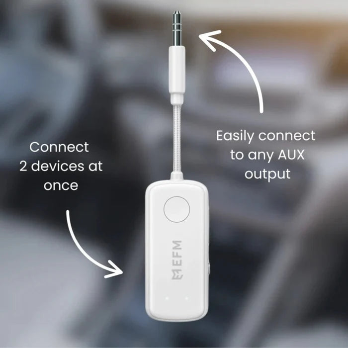 EFM Bluetooth Audio Adaptor – Universal Wireless Compatibility