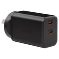 EFM ECO 50W Dual Port Wall ChargerWith GaN  Power Delivery and PPS