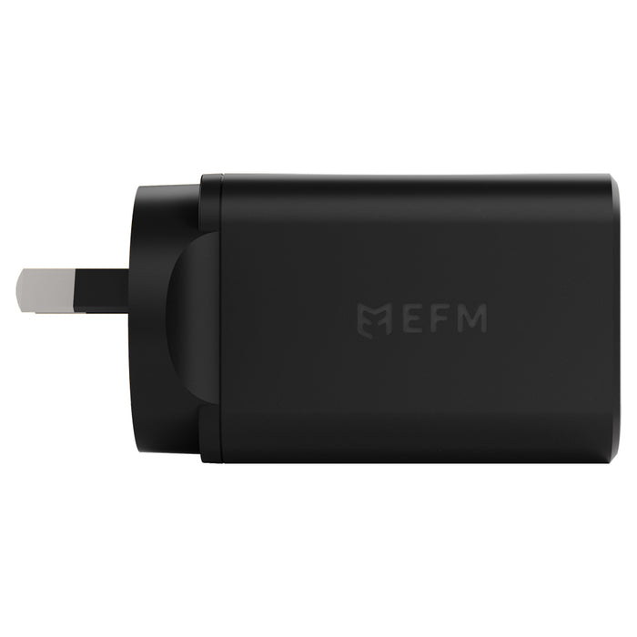 EFM ECO 50W Dual Port Wall ChargerWith GaN  Power Delivery and PPS