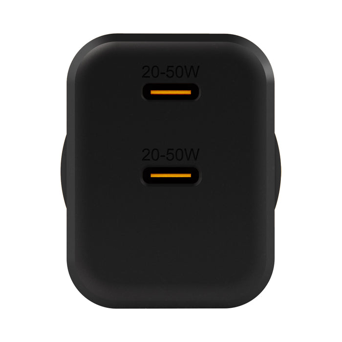 EFM ECO 50W Dual Port Wall ChargerWith GaN  Power Delivery and PPS