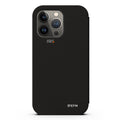 EFM Miami Leather Wallet Case with D3O for iPhone 13 Pro Max – Smoke Black
