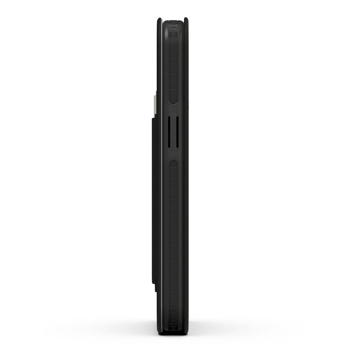 EFM Miami Leather Wallet Case with D3O for iPhone 13 Pro Max – Smoke Black