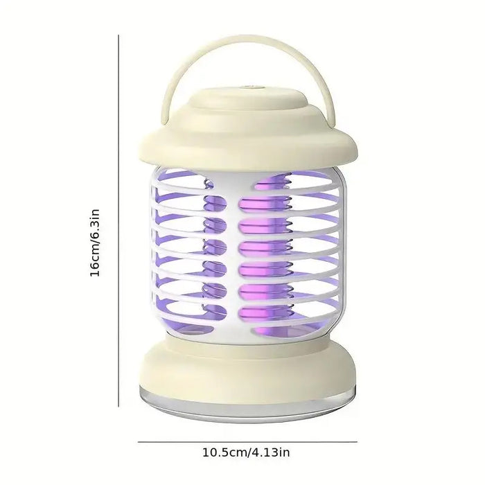 Electric Mosquito Zapper Lamp and Bug Fly Insect Trap with UV Light - USB Rechargeable