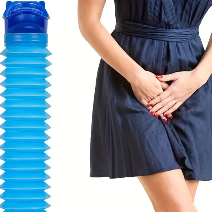 Emergency Car Urinal Travel Portable Reusable Shrinkable Camping Toilet Urine