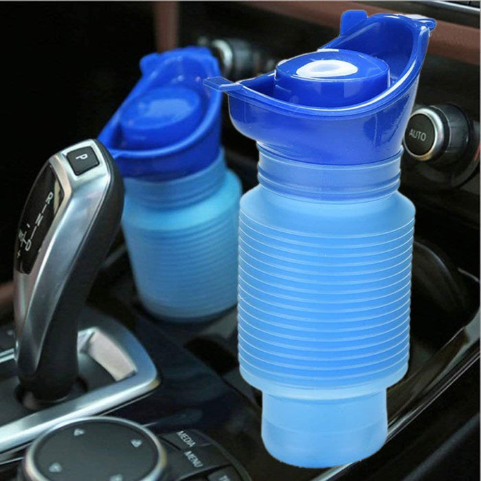 Emergency Car Urinal Travel Portable Reusable Shrinkable Camping Toilet Urine