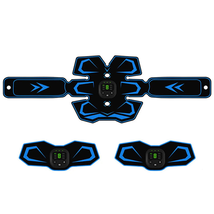 EMS Abdominal Muscle Toning Trainer ABS Stimulator Toner Fitness Belt Exerciser