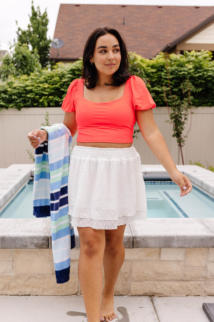 Enchanted Crop Top- Swim