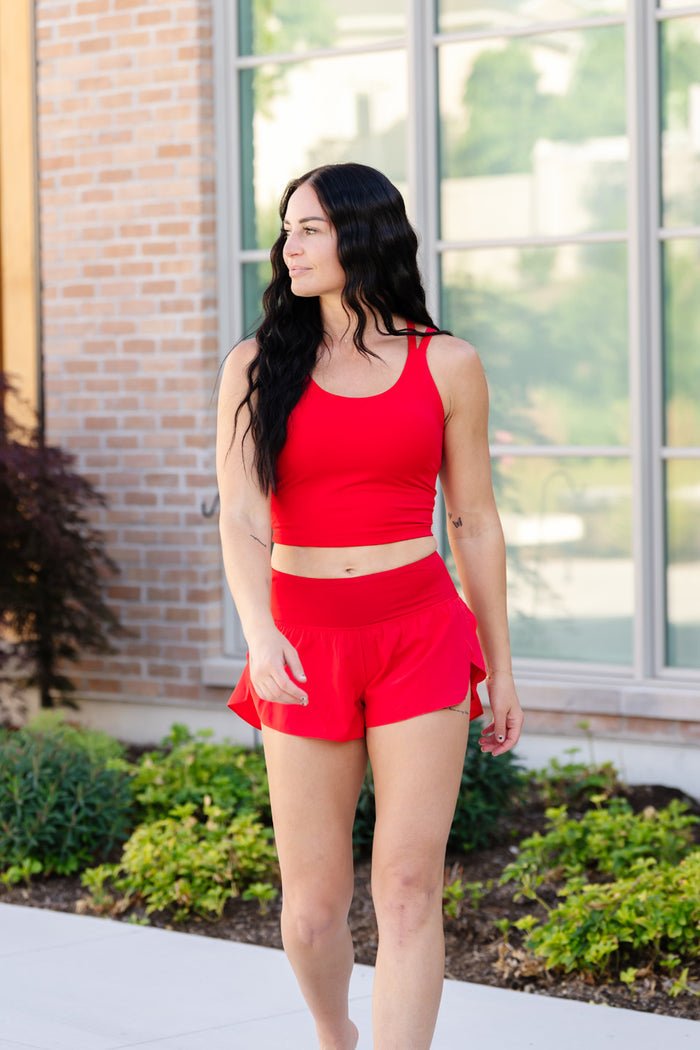 Endurance Crop Top - Gym to Swim