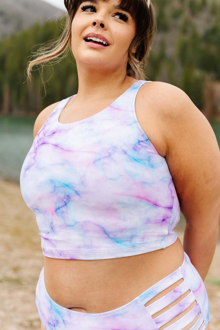 Energize Crop Top - Gym to Swim