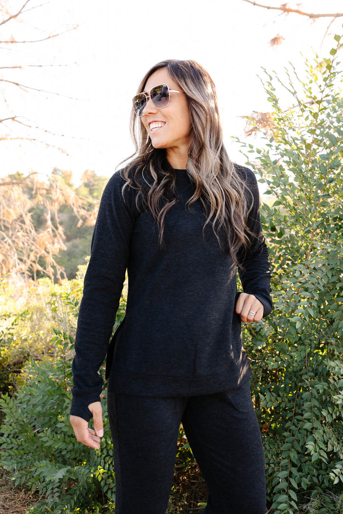Everyday Fleece-Lined Tunic Sweatshirt