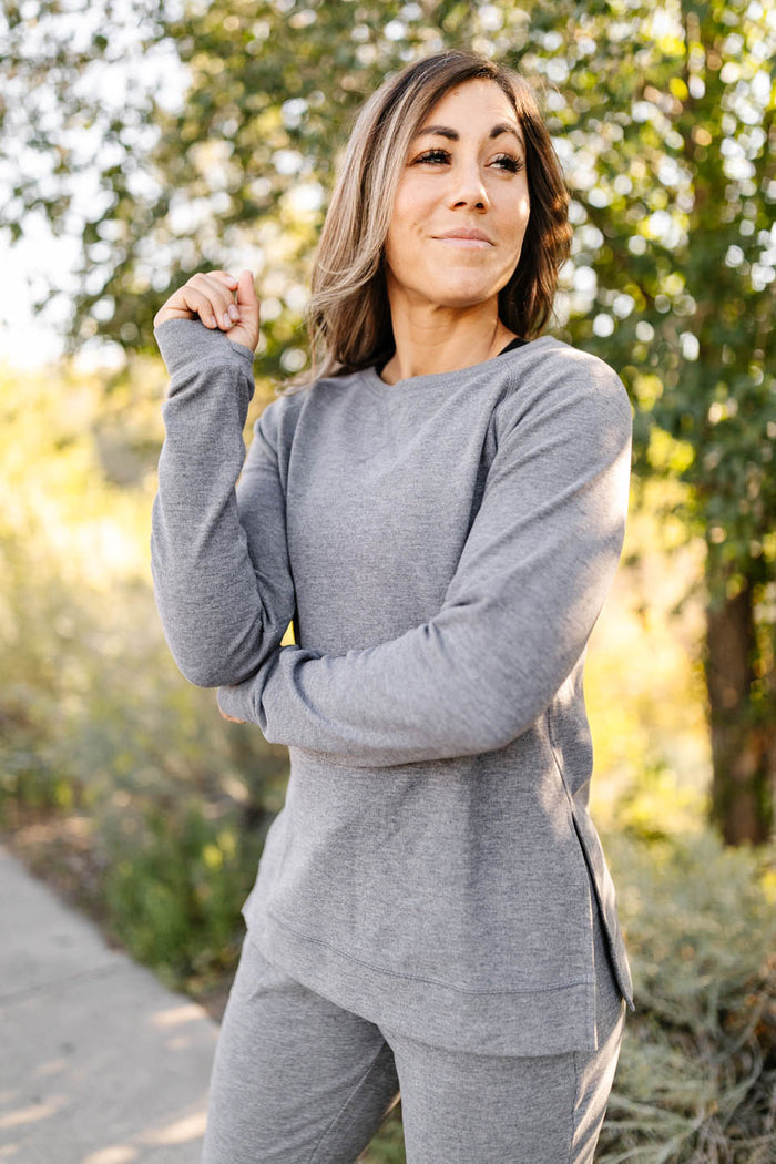 Everyday Fleece-Lined Tunic Sweatshirt