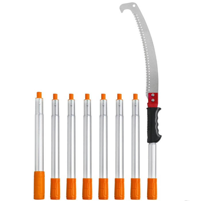 Manual Pole Saw Extendable Tree Pruner Sharp Steel Blade