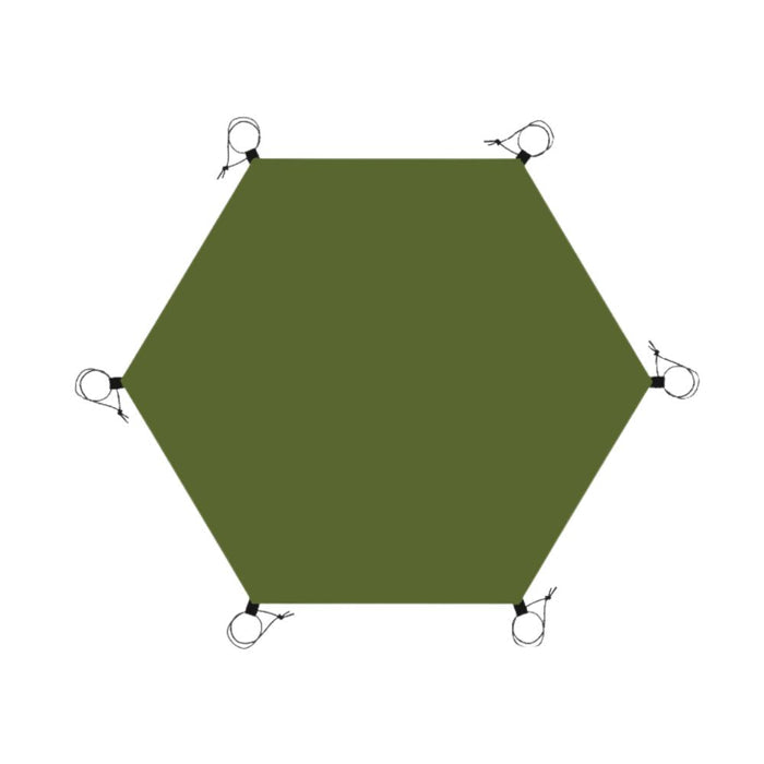 Extra Large Waterproof Hexagon Camping Mat