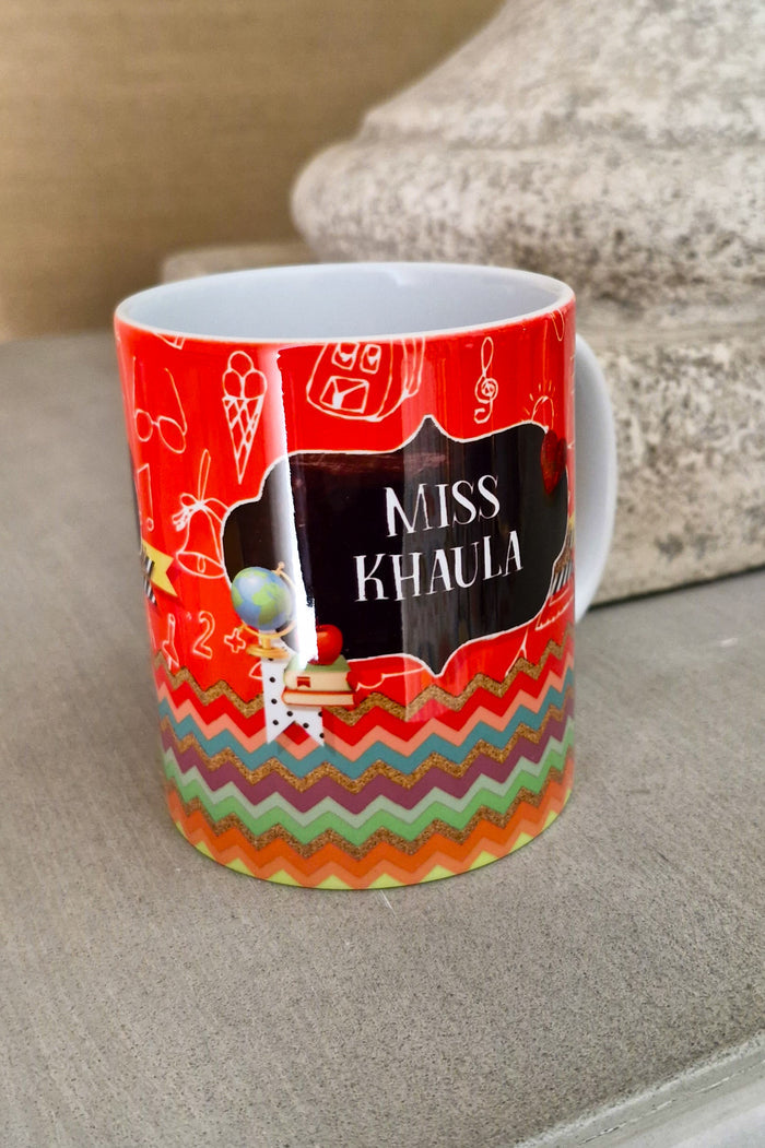 Faux Chalkboard Teacher Mug