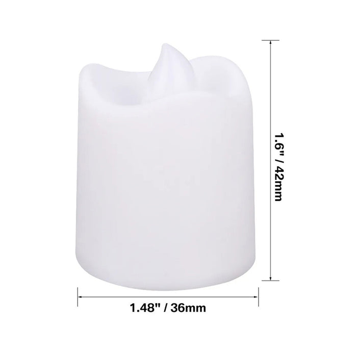 Flameless Battery-Powered LED Tea Light Candles