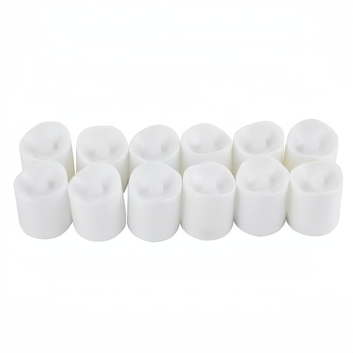 Flameless Battery-Powered LED Tea Light Candles