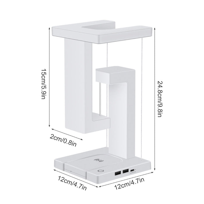 Floating Lamp Night Light With Wireless Charging