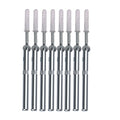 8 Pcs Floating Shelf Brackets Hidden Screw Shelf Support Invisible Pins