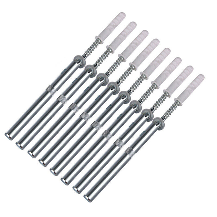 8 Pcs Floating Shelf Brackets Hidden Screw Shelf Support Invisible Pins