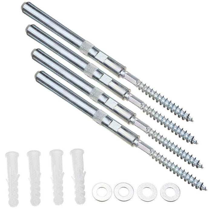 8 Pcs Floating Shelf Brackets Hidden Screw Shelf Support Invisible Pins