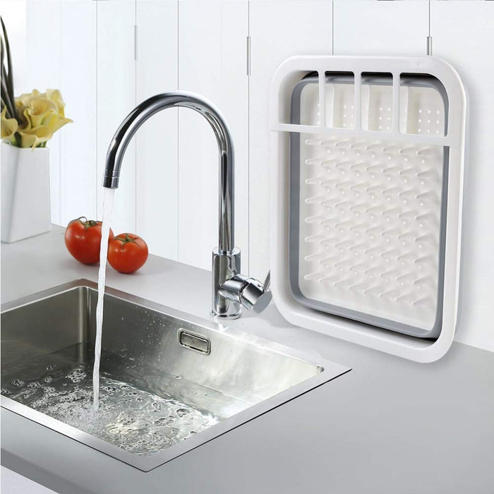 Foldable Kitchen Storage Rack Dishware Drain Rack